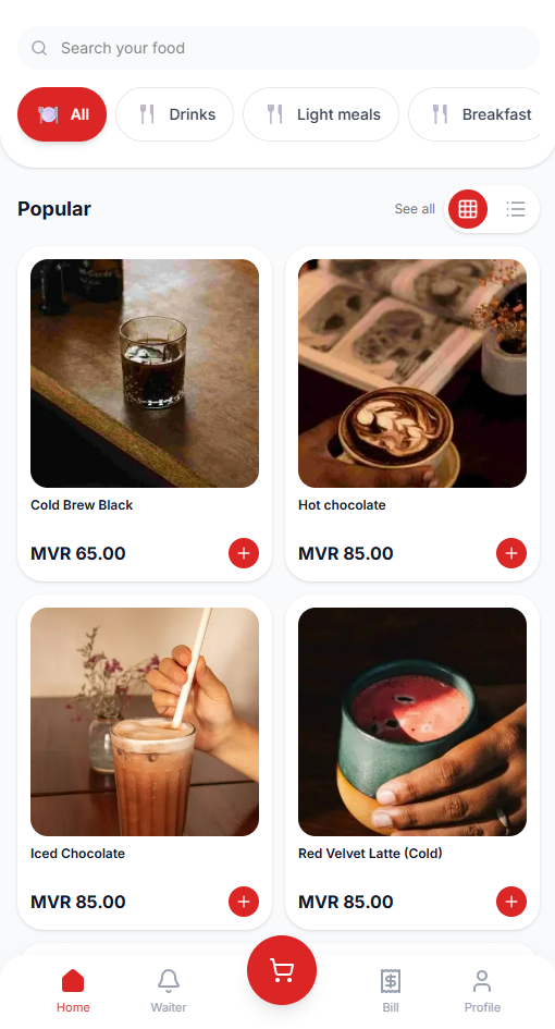 Clay Studio Cafe App Preview